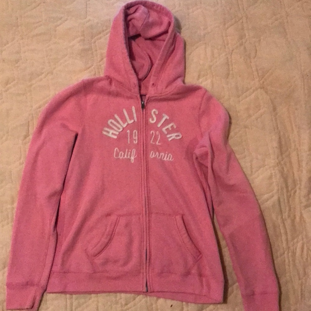 Hollister zip up hoodie